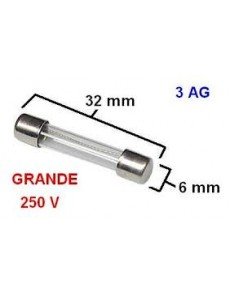 FUSIVEL VIDRO GRANDE VÁRIAS AMPERAGENS